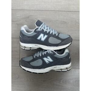 New balance 2002r steel blue size 8 men’s running lifestyle sneakers